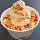 Sundae + Reeses Pieces. Delightful.